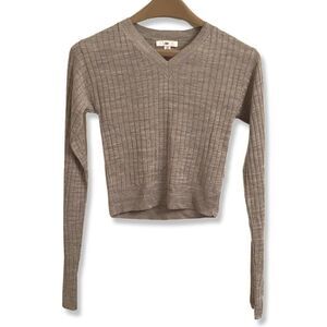 BP by Nordstrom Ribbed Cropped Sweater
